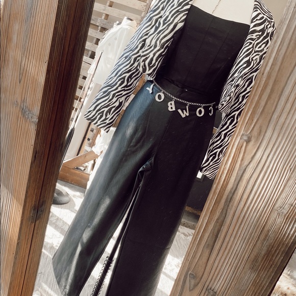 Cowboy Rhinestone Belt - Picture 3 of 3